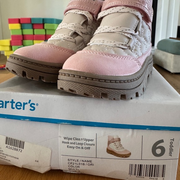 Carter’s Infant/Toddler Girls Snow Boots - Picture 1 of 4
